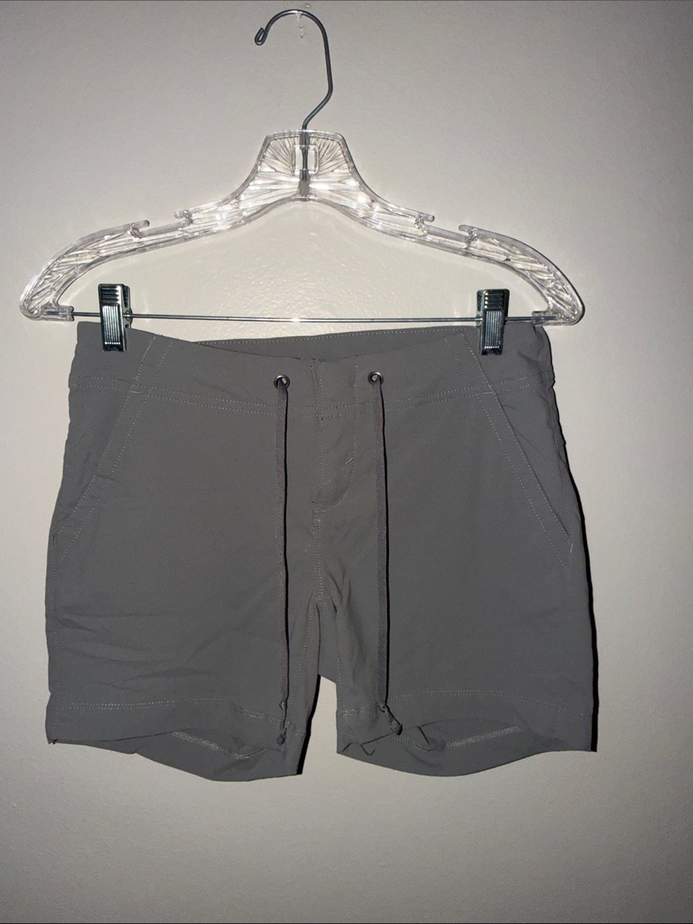 Columbia Omni Shield Gray Drawstring Shorts